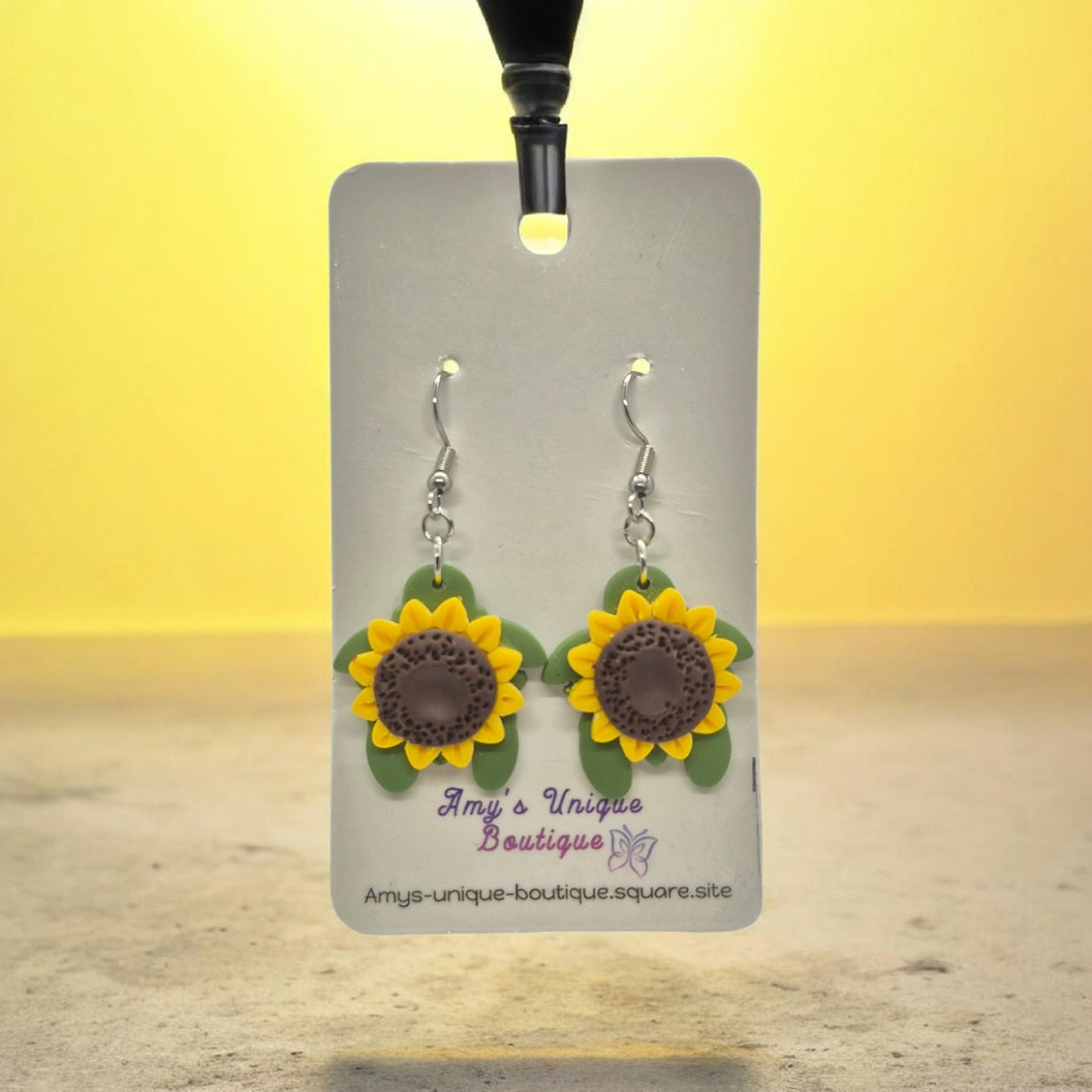 Sunflower Turtles Earrings