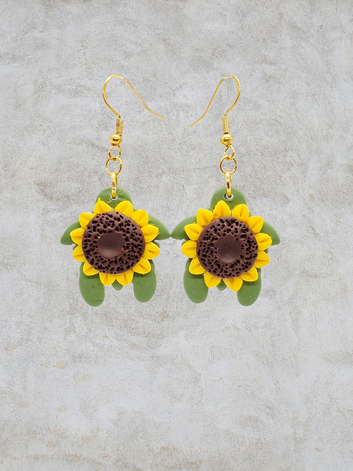 Sunflower Turtles Earrings