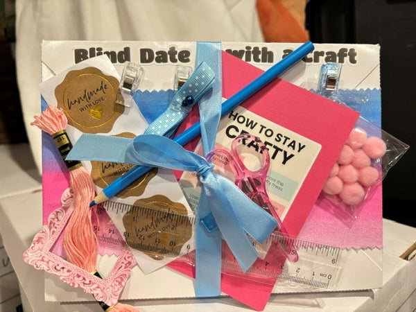 Blind Date w/a Craft Pink and Blue