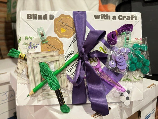 Blind Date w/a Craft Green and Purple