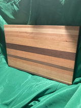 Extra large cutting board. 12”x18”. Kitchen food prep. Family gatherings. Reclaimed wood. Handmade gift. Cherry wood. Walnut wood.