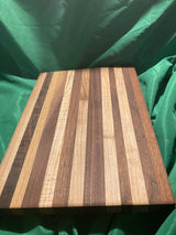 Extra large cutting board. 12”x18”. Kitchen food prep. Family gatherings. Reclaimed wood. Handmade gift. Maple wood. Walnut wood.