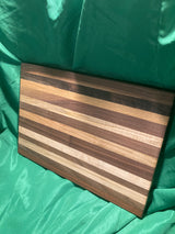 Extra large cutting board. 12”x18”. Kitchen food prep. Family gatherings. Reclaimed wood. Handmade gift. Maple wood. Walnut wood.