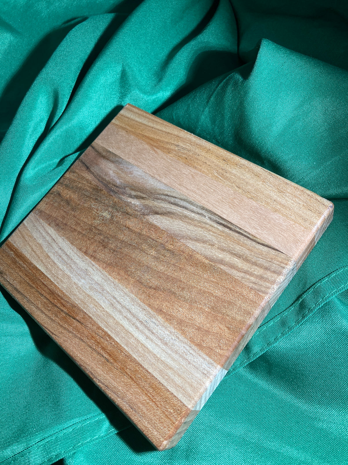 Small wood cutting board. Handcrafted charcuterie board. Cheese board. Small kitchen, r.v., camping, dorm room. Reclaimed wood. Crafted with maple wood.