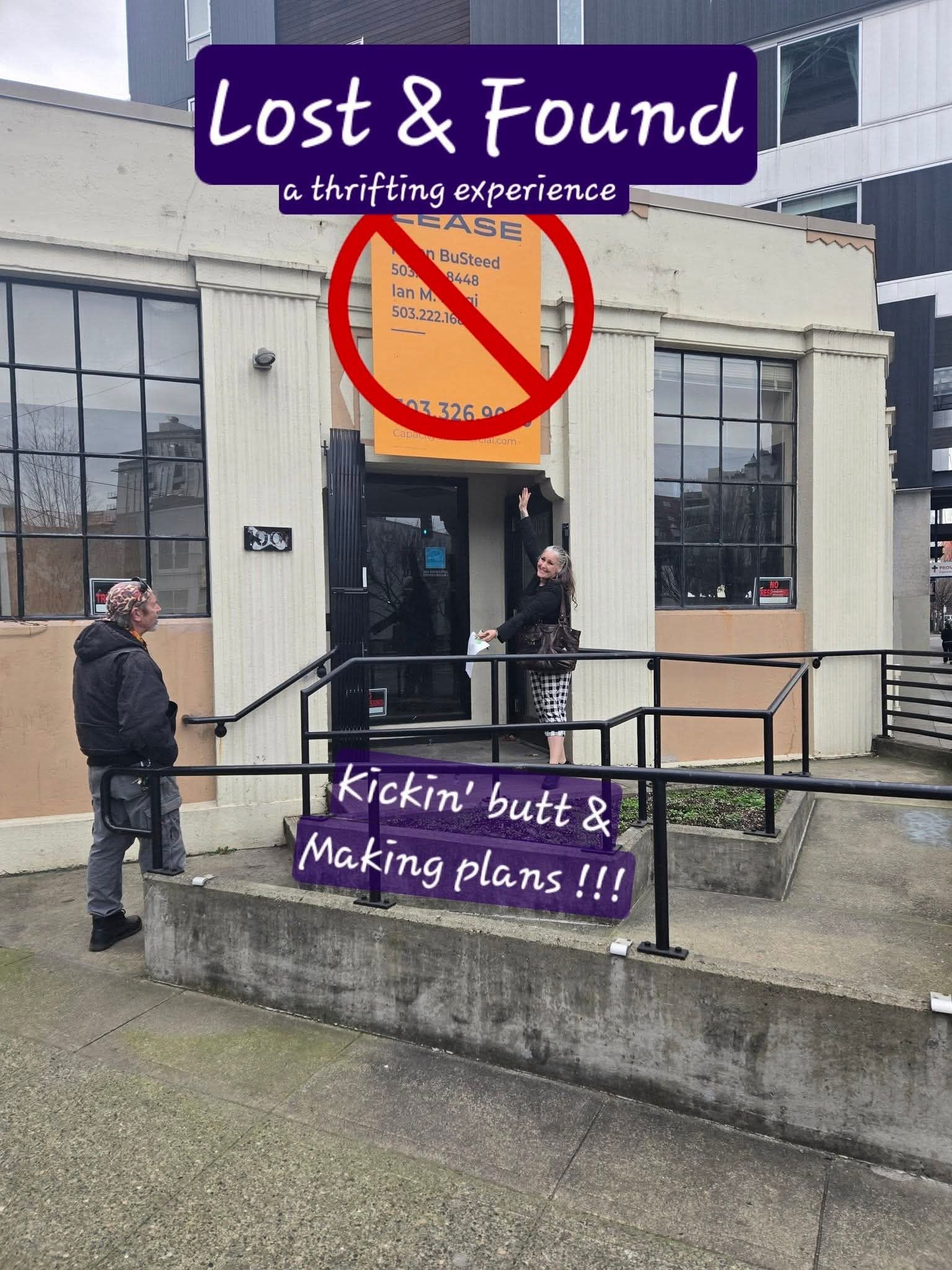 Exterior view of Lost & Found